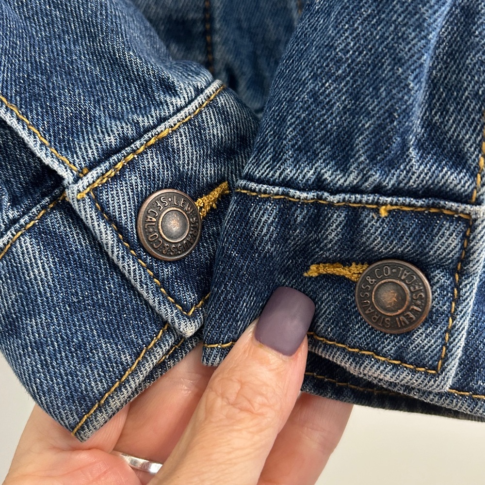 Levi's® Little Boys Denim Trucker Jacket |Size 5 - Picture 9 of 14
